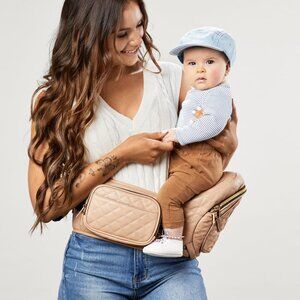 Tushbaby Hip Carrier - Sand Vegan Leather